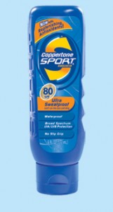 Another of the ten essentials for hikers: sunscreen like Coppertone