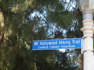 The trailhead for Mount Hollywood is named for longtime park volunteer Charlie Turner.
