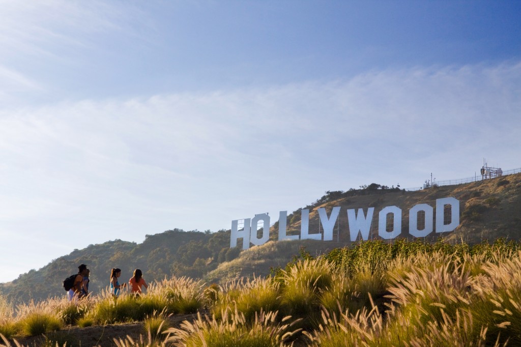 The Hollywood Sign: even bigger than you thought when you hike up to it.