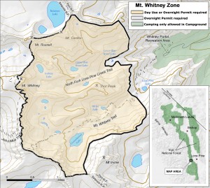 Enjoy your hike into what the US Forest Service calls the "Mt. Whitney Zone"