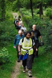 England's Walk for Health program encourages mental health