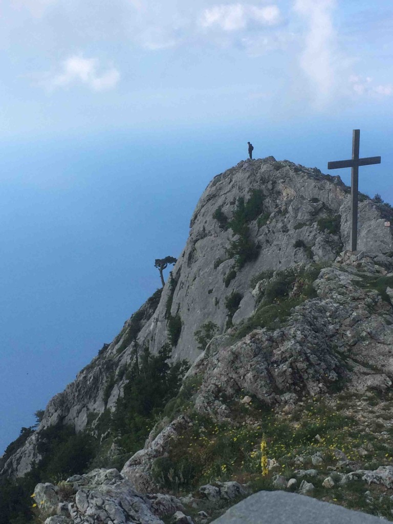 A promontory near Panaghia Chapel offers terrific coastal vistas.